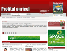 Tablet Screenshot of agrinet.ro
